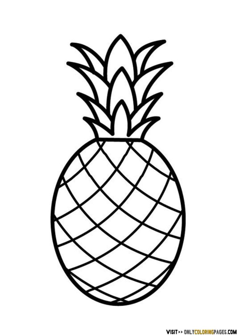 Pineapple Coloring