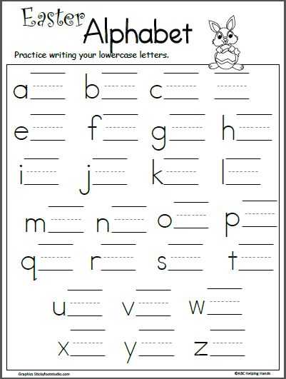 Practice Writing Letters