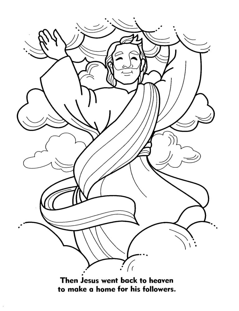 Jesus Coloring Pages