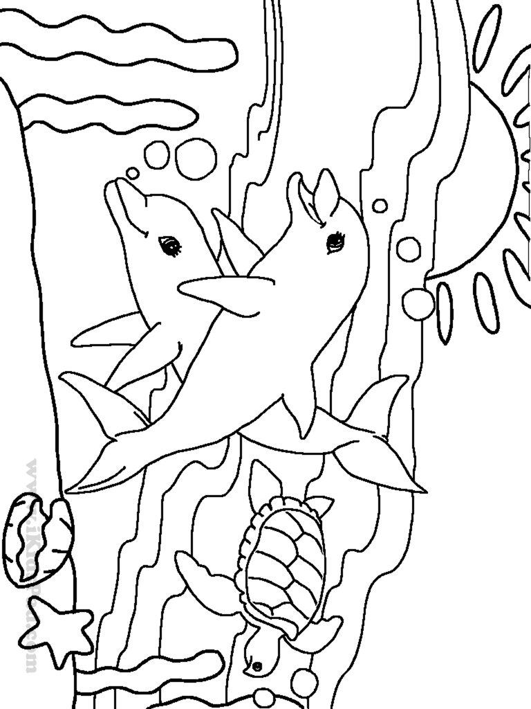 Sea Coloring Pages