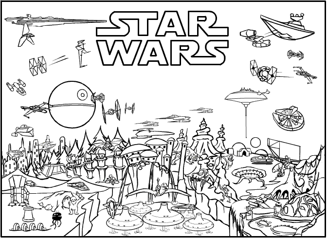 Star Wars Coloring Pages