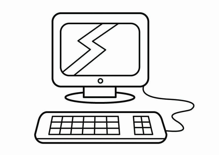 Computer Coloring Pages