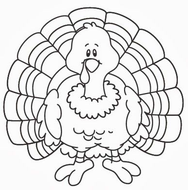 Turkey Coloring Pages