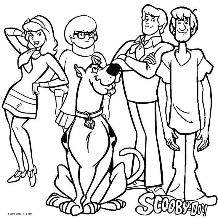 Scooby Doo Coloring Book