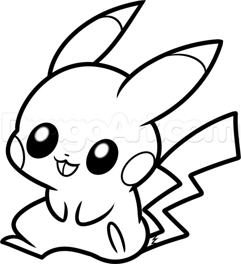 Cute Pokemon Coloring Pages