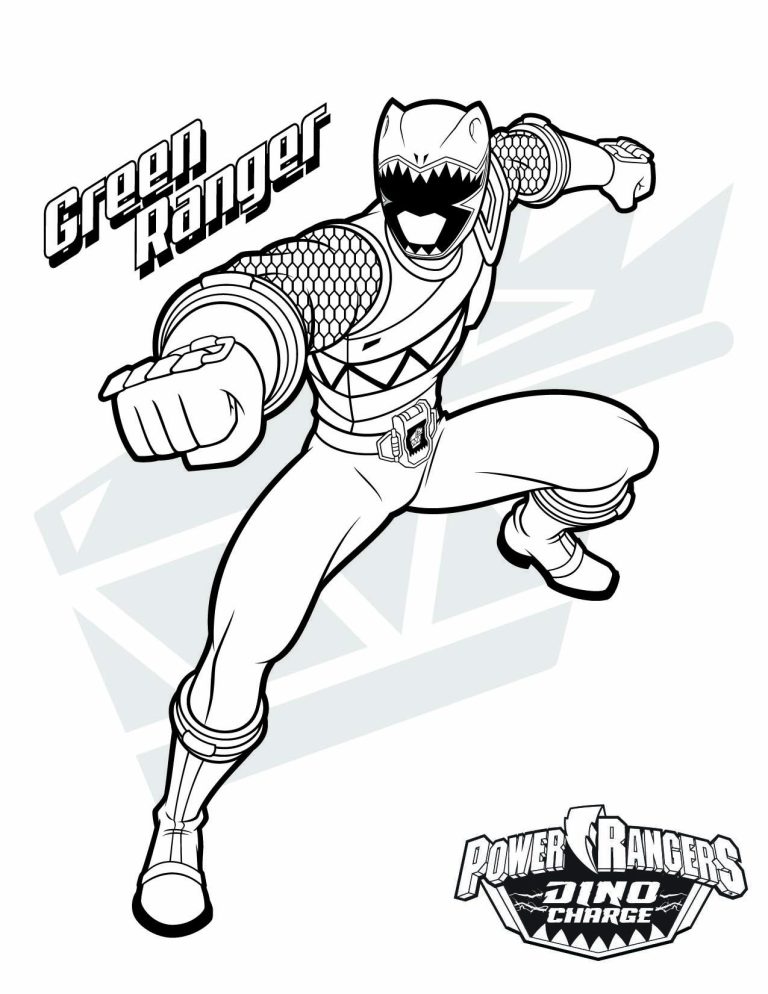 Power Rangers Coloring Pages