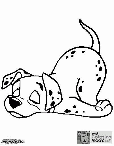 101 Dalmatians Coloring Pages