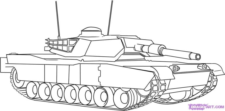 Tank Coloring Pages