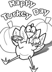 Thanksgiving Coloring Sheets