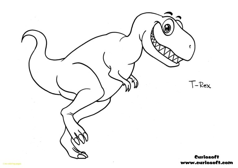 Cute Dinosaur Coloring Pages