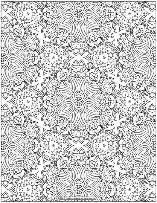 Pattern Coloring Pages