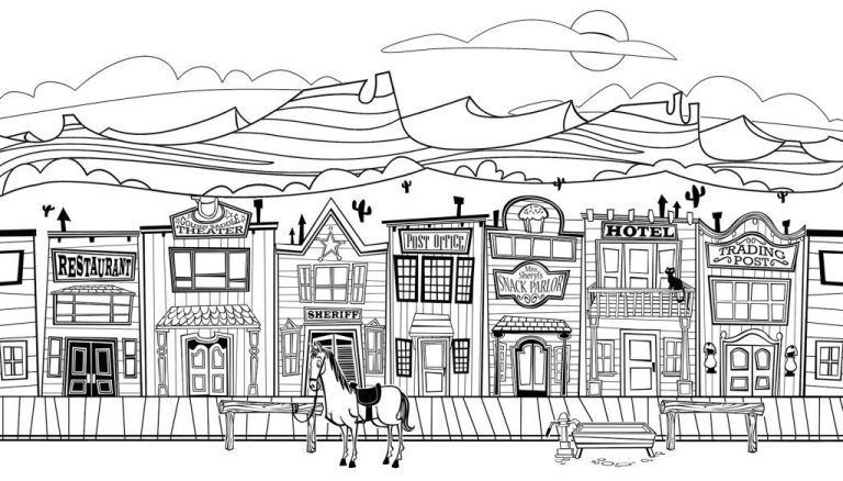 City Coloring Pages