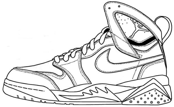 Shoes Coloring Pages