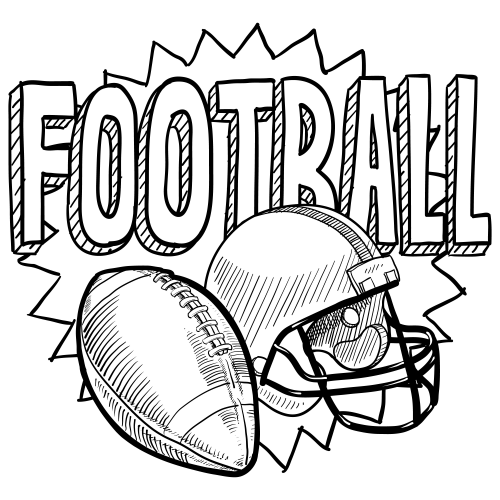 Football Coloring Pages