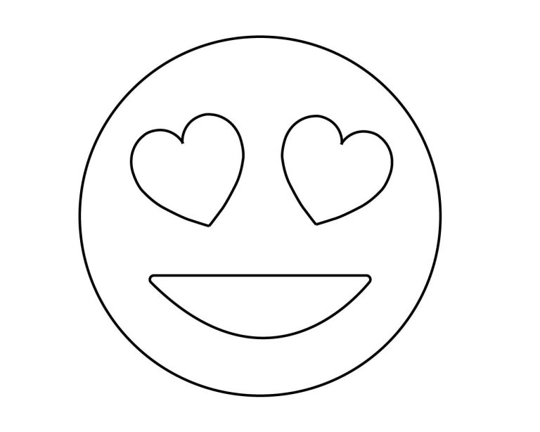 Emoji Coloring Pages