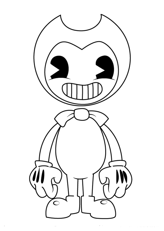 Bendy And The Ink Machine Coloring Pages