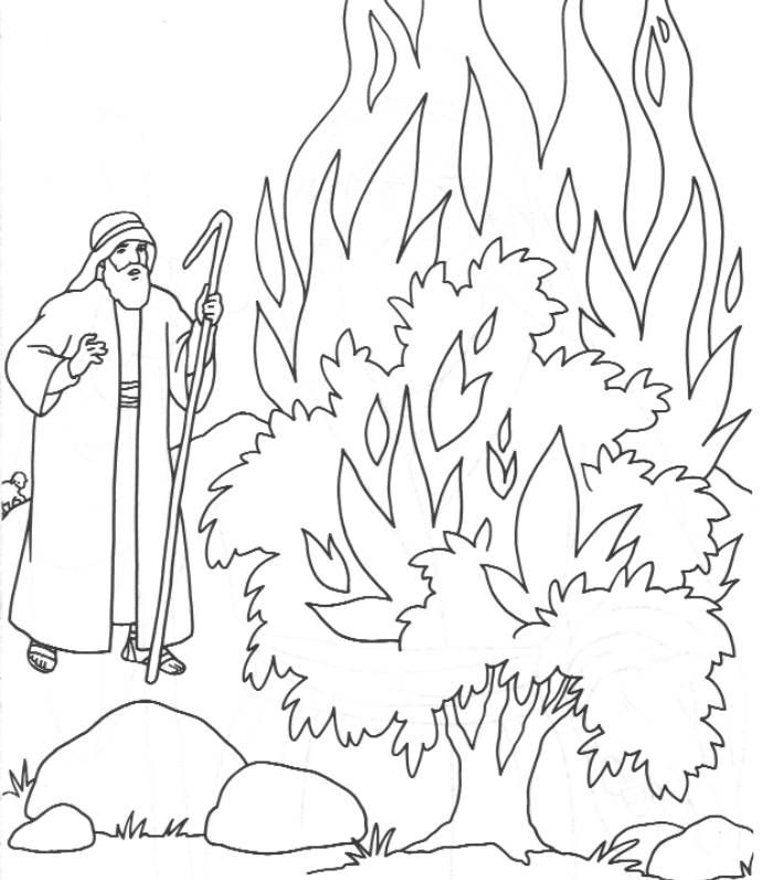 Moses Coloring Pages