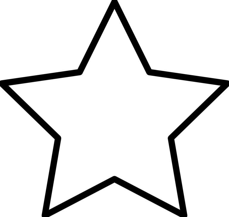 Star Coloring Pages