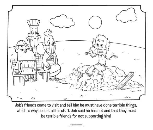 Bible Story Coloring Pages