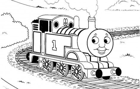 Thomas Coloring Pages