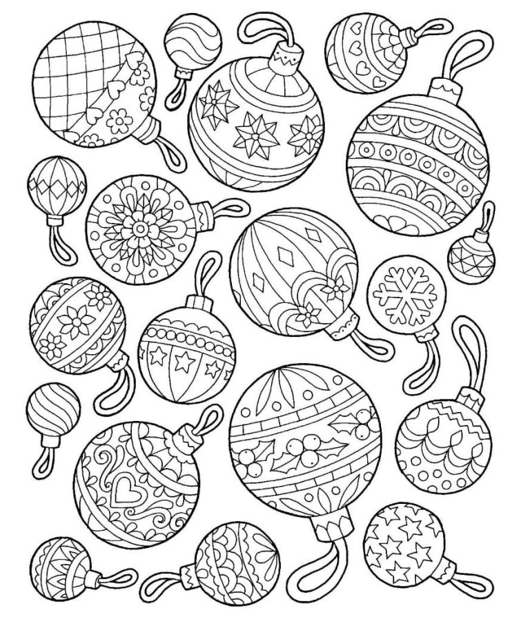 Ornament Coloring Pages