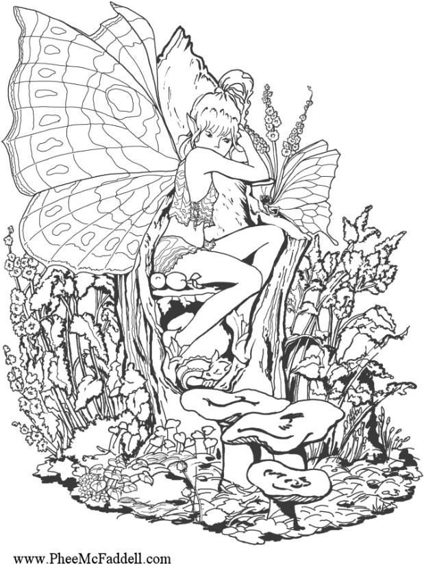 Fantasy Coloring Pages