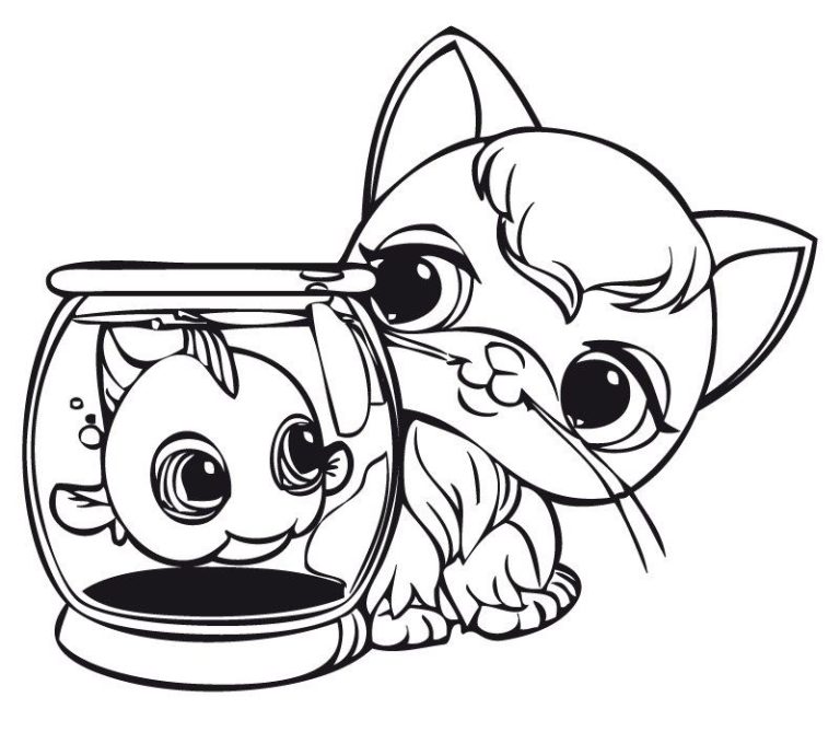 Littlest Pet Shop Coloring Pages