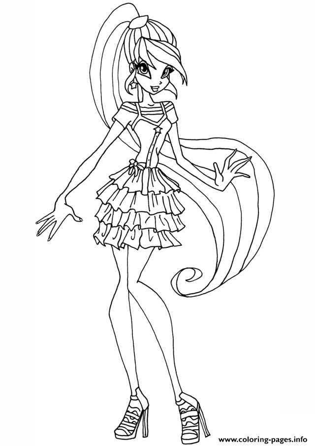 Winx Coloring Pages