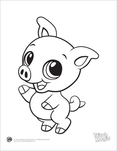 Baby Animal Coloring Pages