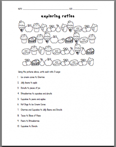 Ratio Worksheets For 6th Grade