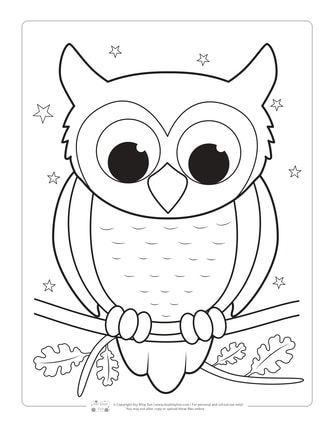 Owl Coloring