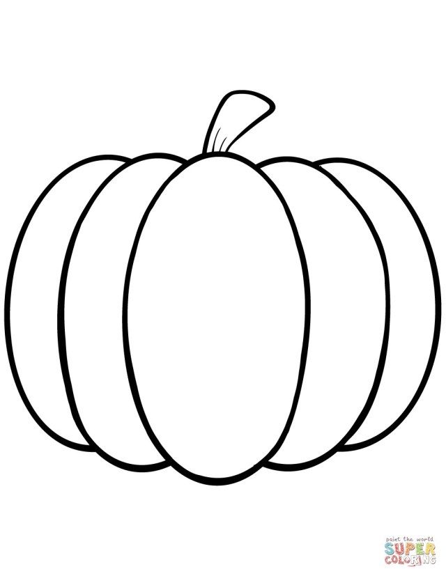 Halloween Pumpkin Coloring Pages