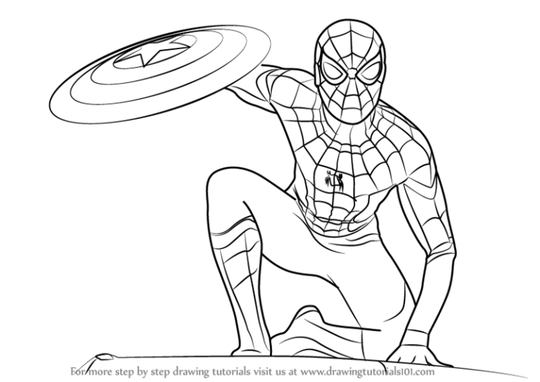 Spider Man Homecoming Coloring Pages