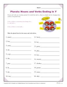 Spelling Rules Worksheets