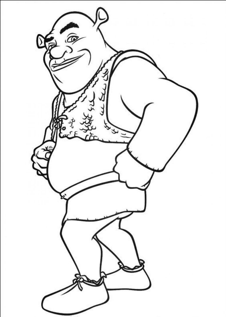 Shrek Coloring Pages