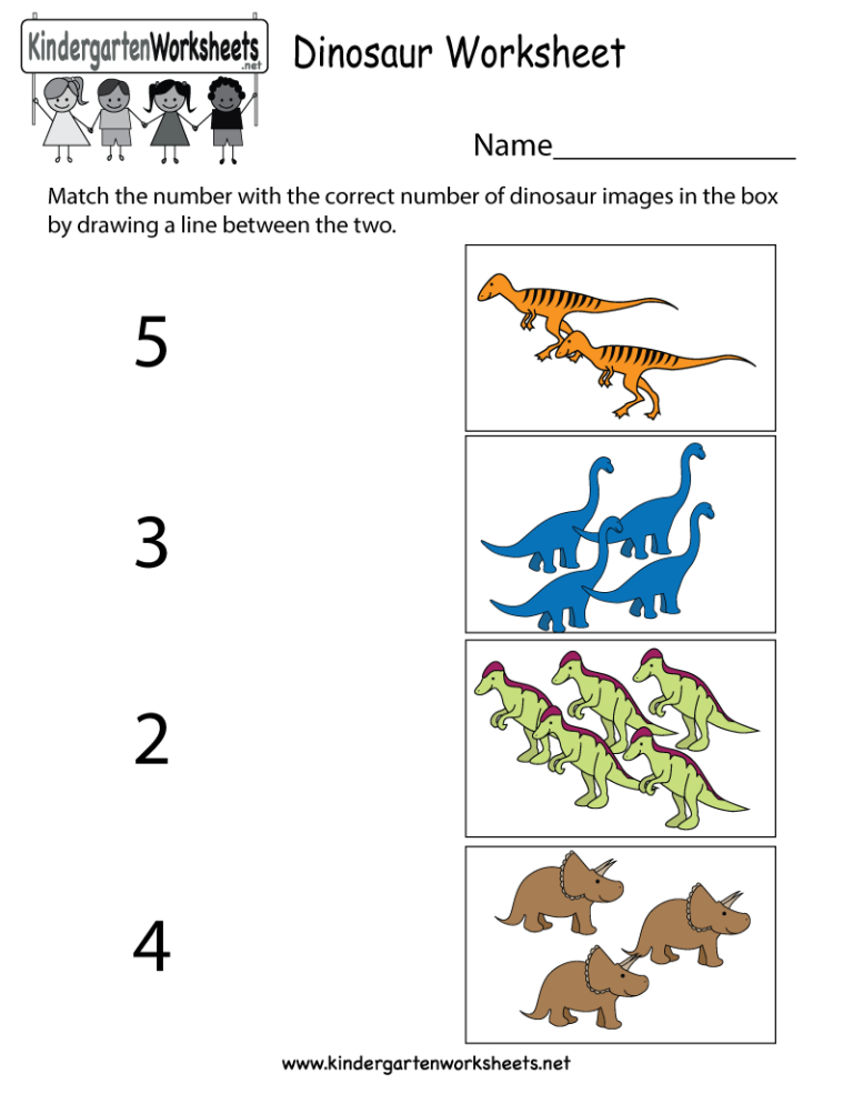 Dinosaur Worksheets