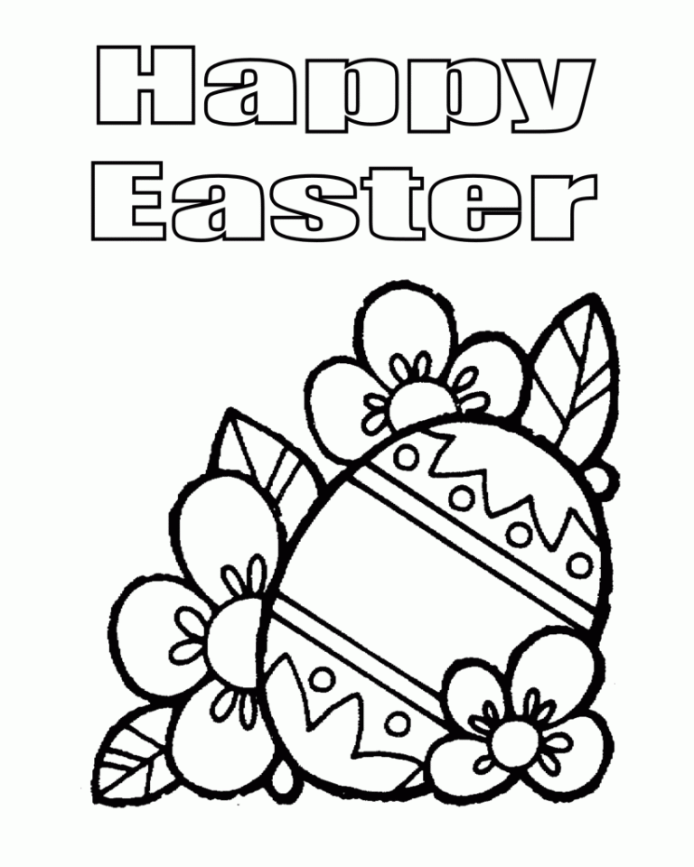 Printable Easter Coloring Pages