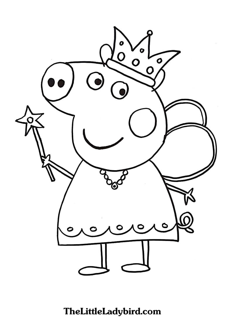 Peppa Coloring Pages