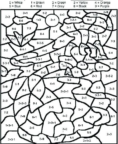 Multiplication Coloring Worksheets