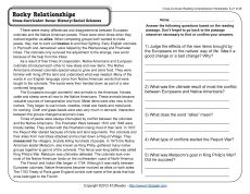 Reading Comprehension Worksheets 5th Grade