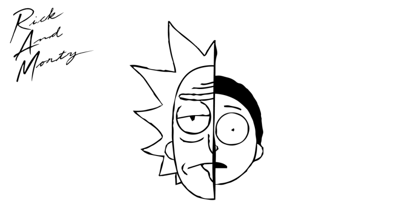 Rick And Morty Coloring Pages