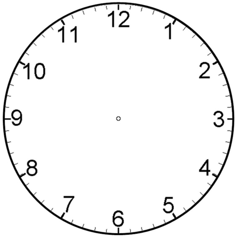 Clock Printable