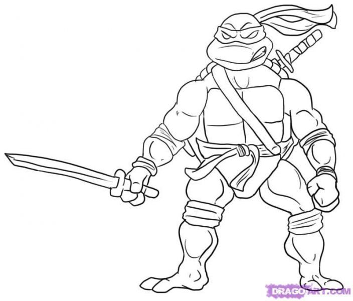 Tmnt Coloring Pages