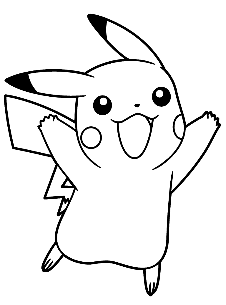 Pikachu Coloring