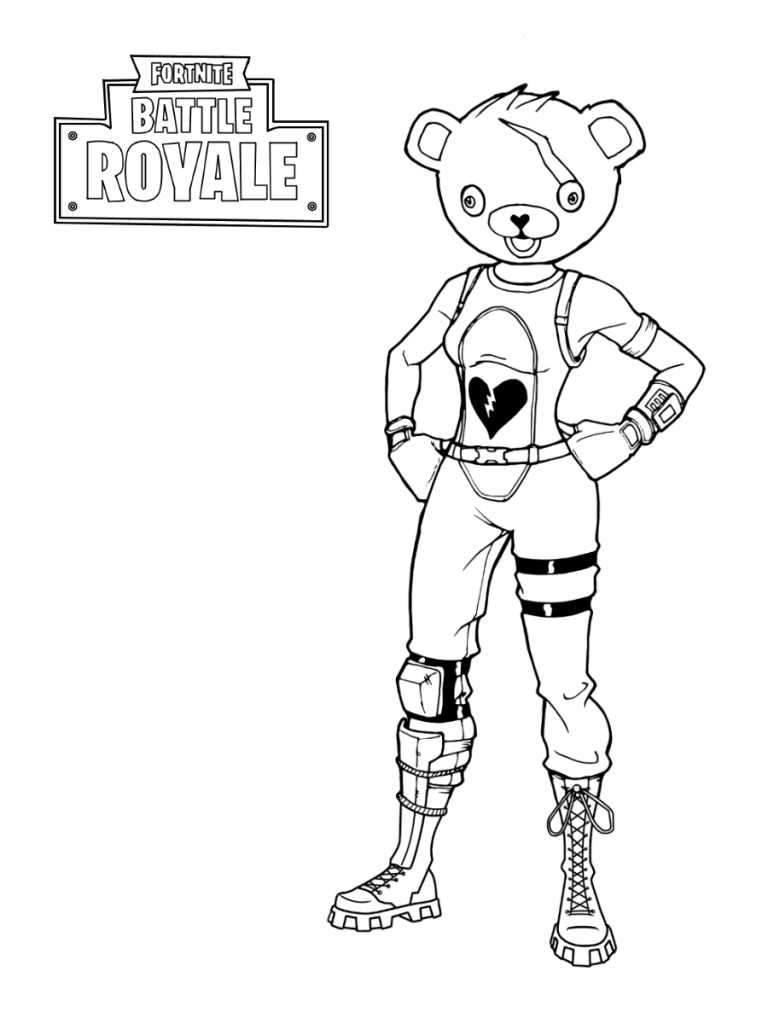 Fortnite Coloring Book