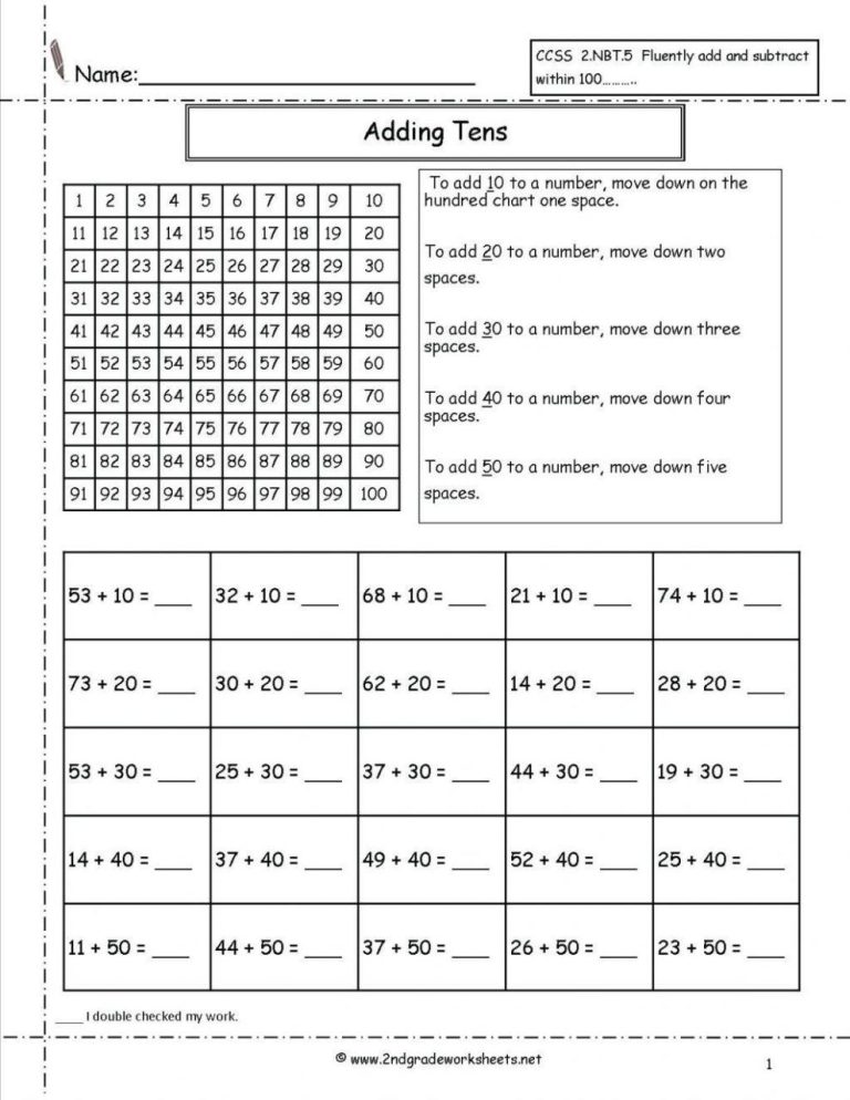 Ratio Tables Worksheets