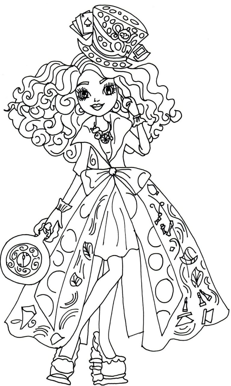 Ever After High Coloring Pages