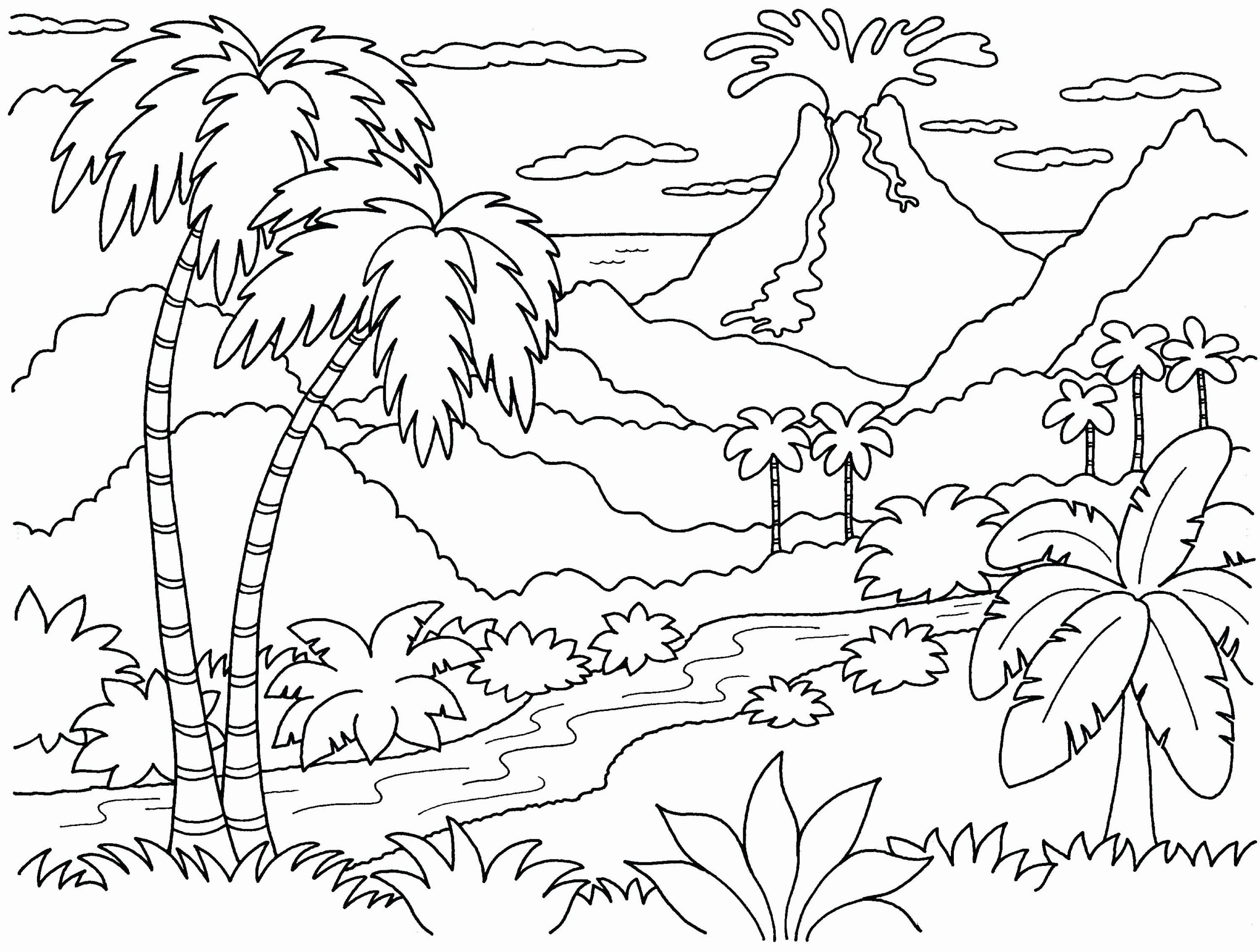 Nature Coloring Pages