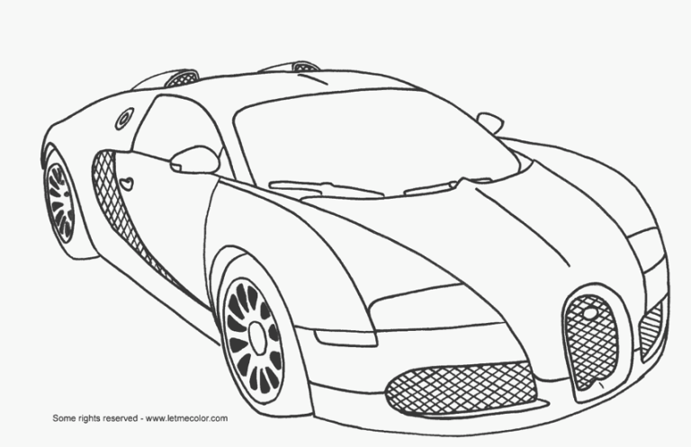 Car Coloring Pages