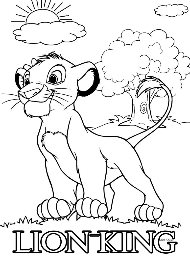 Lion King Coloring Pages